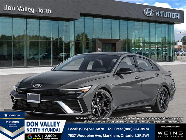 2026 Hyundai Elantra N-Line Ultimate (Stk: 16105263) in Markham - Image 1 of 23