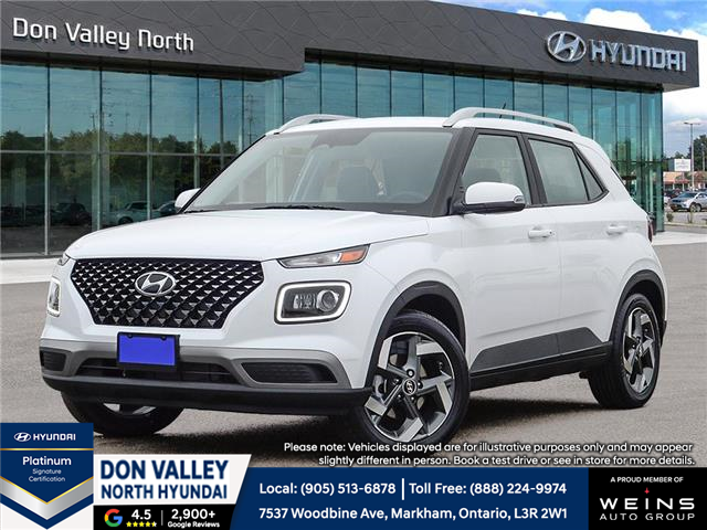 2026 Hyundai Venue Ultimate w/Black Interior (IVT) (Stk: 16105067) in Markham - Image 1 of 24