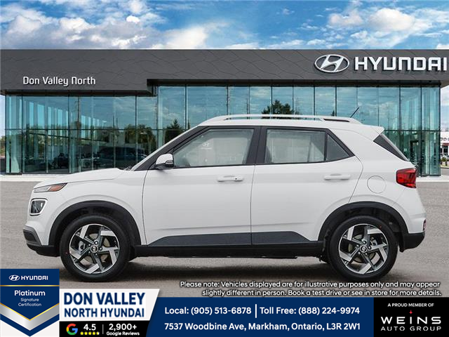 2026 Hyundai Venue Ultimate w/Black Interior (IVT) (Stk: 16105067) in Markham - Image 3 of 24