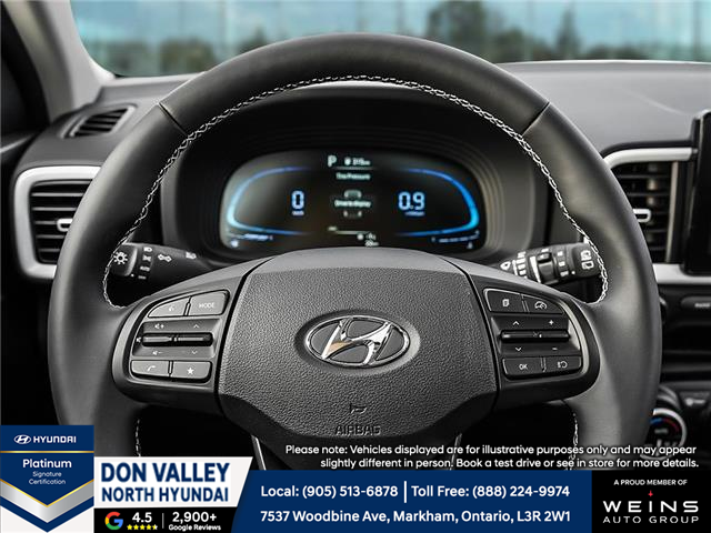 2026 Hyundai Venue Ultimate w/Black Interior (IVT) (Stk: 16105067) in Markham - Image 13 of 24