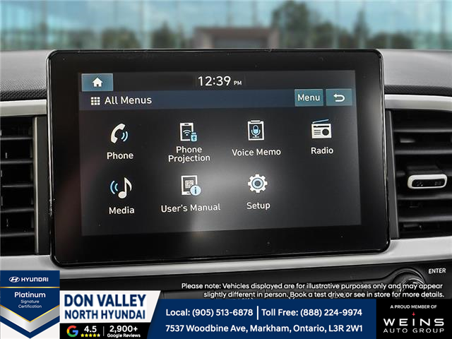2026 Hyundai Venue Ultimate w/Black Interior (IVT) (Stk: 16105067) in Markham - Image 17 of 24