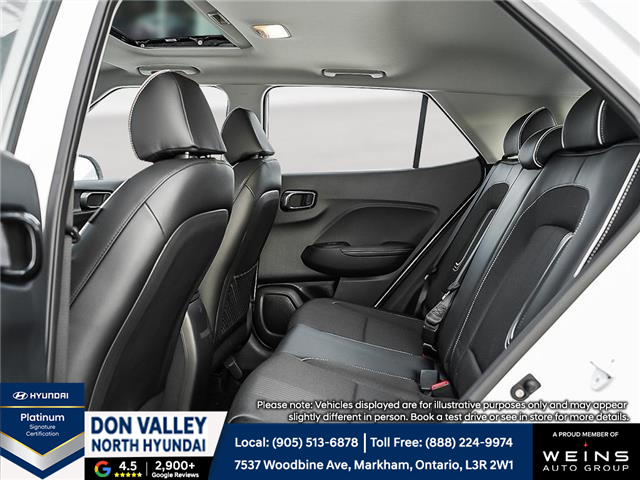 2026 Hyundai Venue Ultimate w/Black Interior (IVT) (Stk: 16105067) in Markham - Image 20 of 24