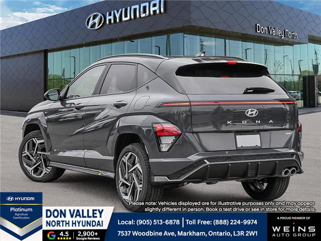 2026 Hyundai Kona 1.6T N Line (Stk: 16105583) in Markham - Image 4 of 24