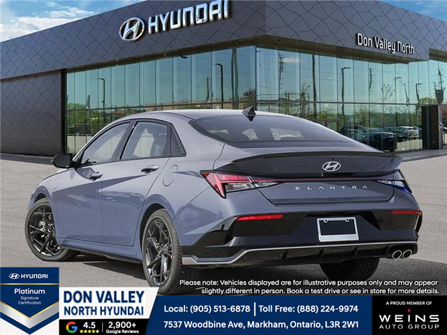 2026 Hyundai Elantra N-Line Ultimate (Stk: 16105321) in Markham - Image 4 of 23