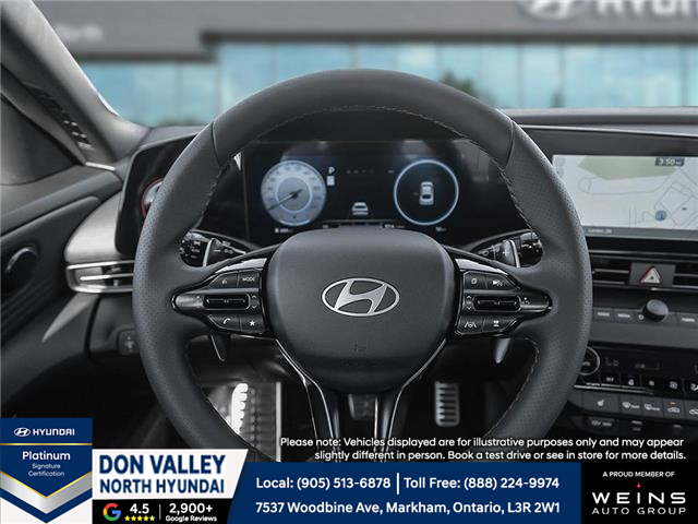 2026 Hyundai Elantra N-Line Ultimate (Stk: 16105321) in Markham - Image 11 of 23