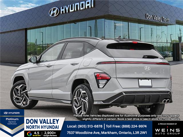 2026 Hyundai Kona 1.6T N Line Ultimate w/Two-Tone Roof (Stk: 16105671) in Markham - Image 4 of 24