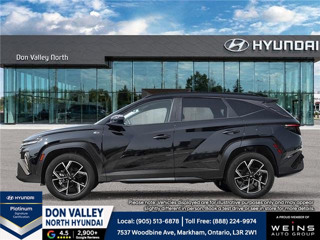 2026 Hyundai Tucson Hybrid N-Line (Stk: 16105633) in Markham - Image 3 of 24