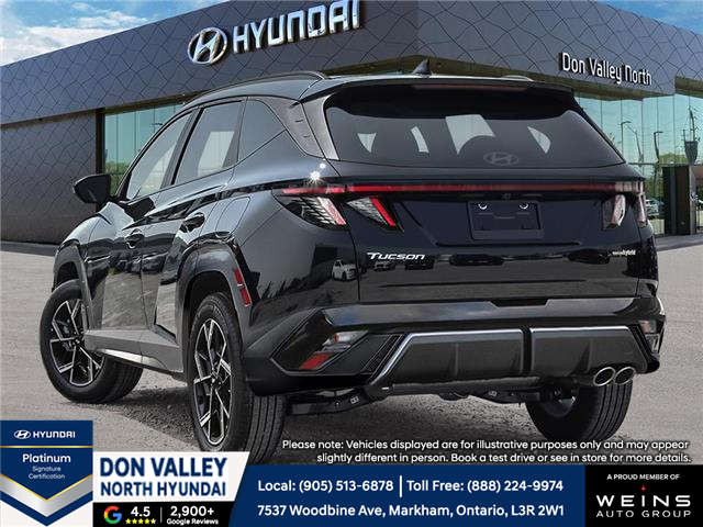 2026 Hyundai Tucson Hybrid N-Line (Stk: 16105666) in Markham - Image 4 of 24