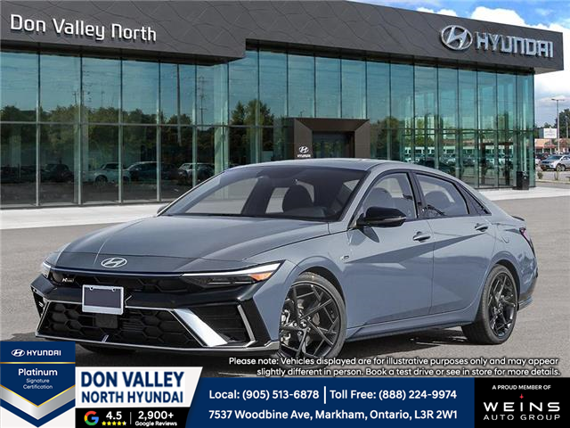 2026 Hyundai Elantra N-Line Ultimate (Stk: 16105238) in Markham - Image 1 of 23