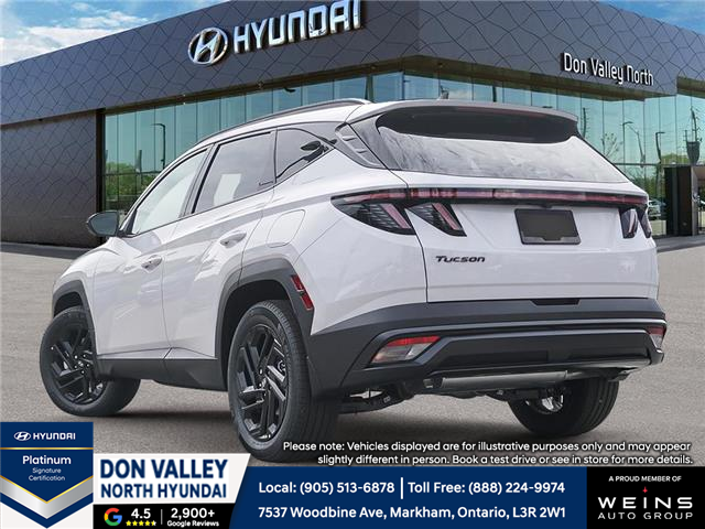 2026 Hyundai Tucson Hybrid Night Edition (Stk: 16105748) in Markham - Image 4 of 23
