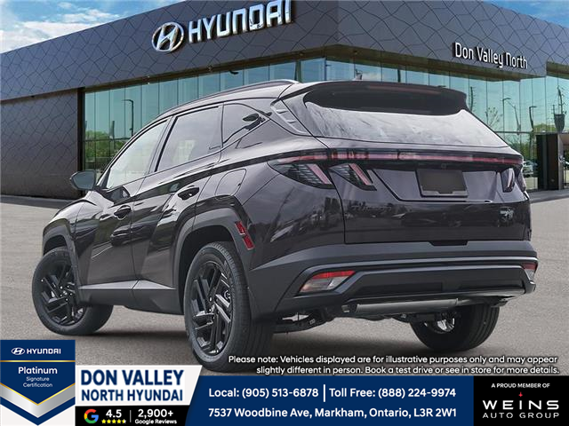 2026 Hyundai Tucson Hybrid Night Edition (Stk: 16105766) in Markham - Image 4 of 24