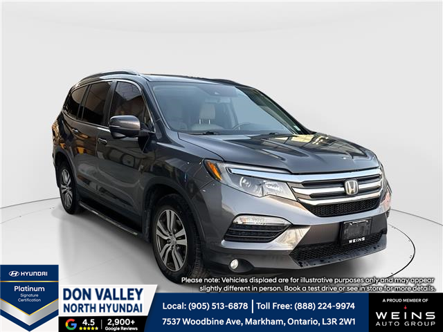 2016 Honda Pilot EX-L Navi (Stk: 25101472A) in Markham - Image 1 of 12