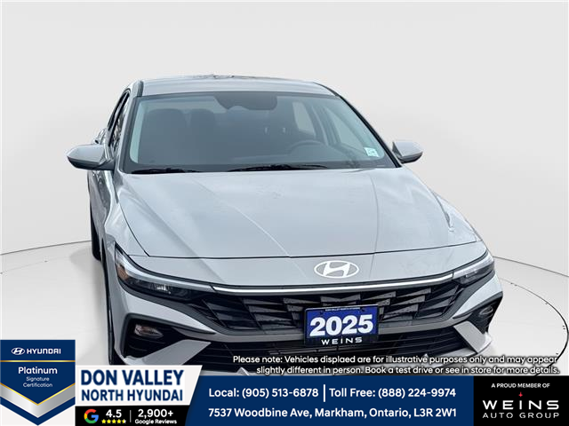 2025 Hyundai Elantra Preferred (Stk: 16U101540) in Markham - Image 1 of 27 2025 Hyundai Elantra Preferred (Stk: 16U101540) in Markham - Image 1 of 27