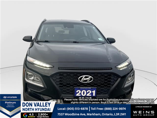 2021 Hyundai Kona 2.0L Luxury (Stk: 16104764A) in Markham - Image 1 of 27 2021 Hyundai Kona 2.0L Luxury (Stk: 16104764A) in Markham - Image 1 of 27
