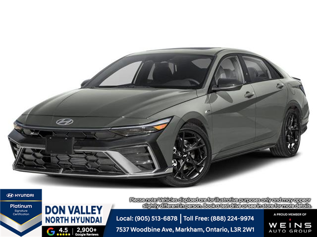 2024 Hyundai Elantra N Line Ultimate (Stk: 16U101509A) in Markham - Image 1 of 10