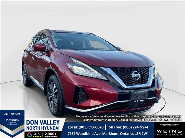 2019 Nissan Murano SV (Stk: 16U101529A) in Markham - Image 1 of 34 2019 Nissan Murano SV (Stk: 16U101529A) in Markham - Image 1 of 34