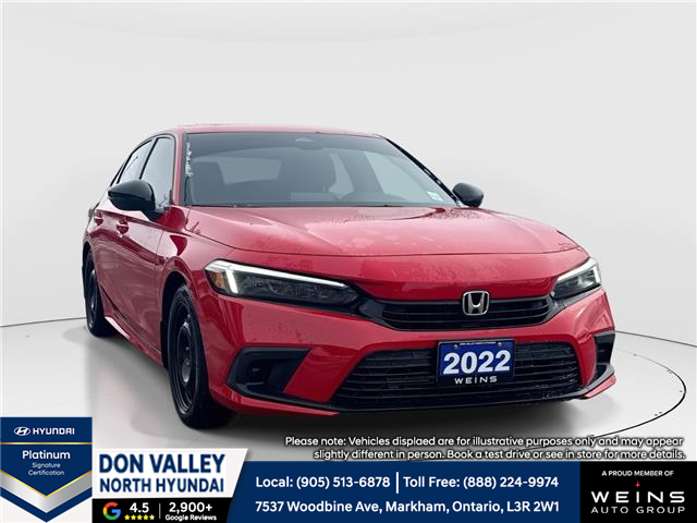 2022 Honda Civic Sport (Stk: 16104869A) in Markham - Image 1 of 12