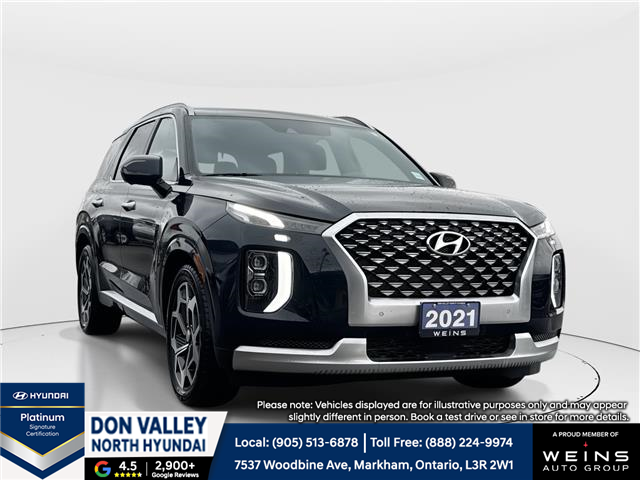 2021 Hyundai Palisade Ultimate Calligraphy (Stk: 16105103A) in Markham - Image 1 of 13
