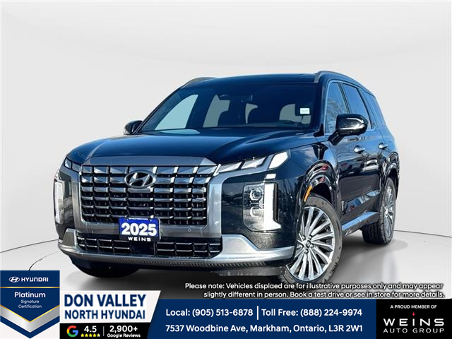 2025 Hyundai Palisade Ultimate Calligraphy (Stk: 16U101602) in Markham - Image 1 of 13