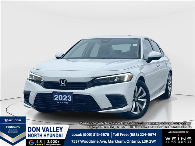 2023 Honda Civic LX (Stk: 16105044A) in Markham - Image 1 of 13