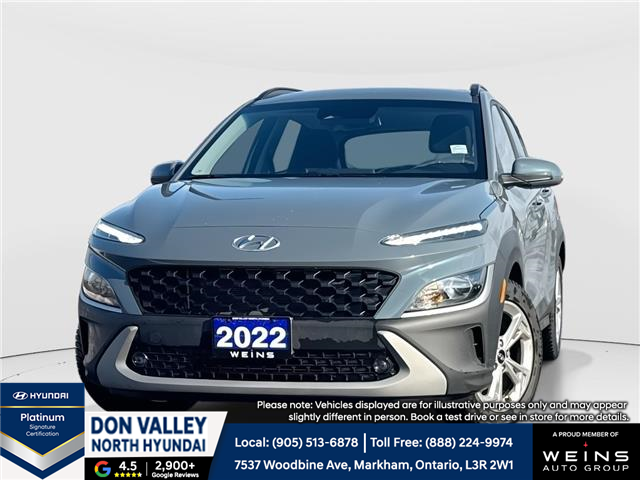 2022 Hyundai Kona 2.0L Preferred (Stk: 16U101608) in Markham - Image 1 of 12