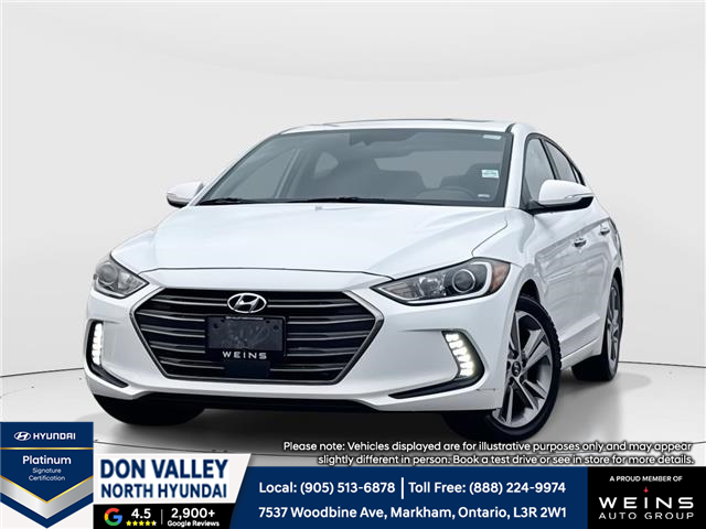 2017 Hyundai Elantra Limited SE (Stk: 16U101603) in Markham - Image 1 of 13