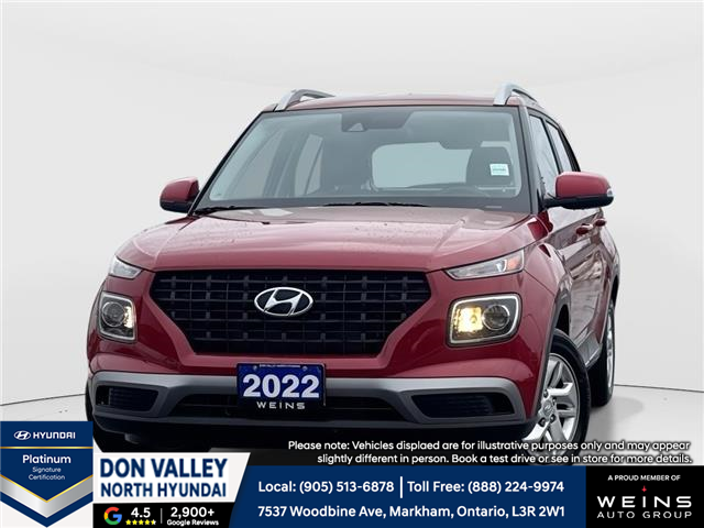 2022 Hyundai Venue Preferred (Stk: 16T2221A) in Markham - Image 1 of 13 2022 Hyundai Venue Preferred (Stk: 16T2221A) in Markham - Image 1 of 13