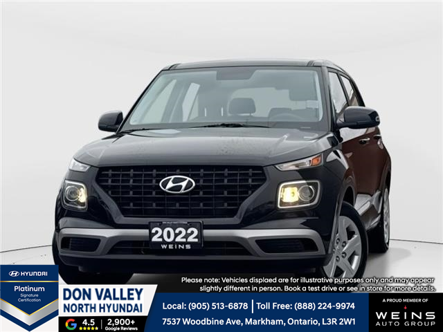 2022 Hyundai Venue ESSENTIAL (Stk: 16T2223A) in Markham - Image 1 of 13 2022 Hyundai Venue ESSENTIAL (Stk: 16T2223A) in Markham - Image 1 of 13