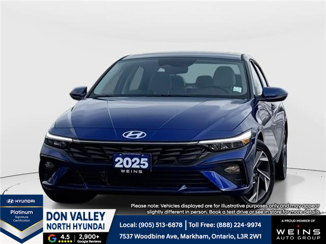 2025 Hyundai Elantra HEV Luxury w/Two-Tone Interior (Stk: 16U101615) in Markham - Image 1 of 32