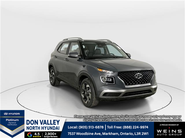2026 Hyundai Venue Ultimate w/Black Interior (IVT) (Stk: 16104931) in Markham - Image 1 of 17
