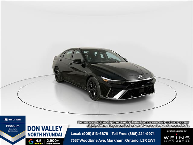 2026 Hyundai Elantra N-Line Ultimate (Stk: 16105027) in Markham - Image 1 of 18