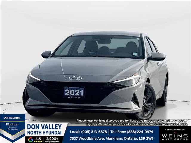 2021 Hyundai Elantra Preferred (Stk: 16104660A) in Markham - Image 1 of 28