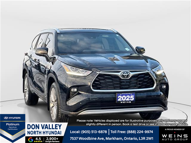 2025 Toyota Highlander Hybrid Limited (Stk: 25101414A) in Markham - Image 1 of 12