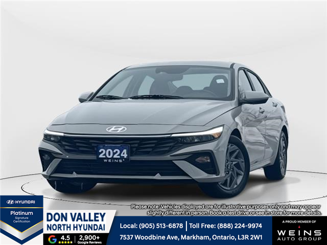 2024 Hyundai Elantra Preferred (Stk: 16104712A) in Markham - Image 1 of 29