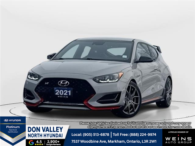 2021 Hyundai Veloster N N (Stk: 16105142A) in Markham - Image 1 of 12