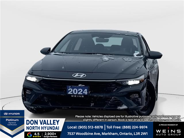 2024 Hyundai Elantra Preferred w/Tech Package (Stk: 16104972A) in Markham - Image 1 of 32