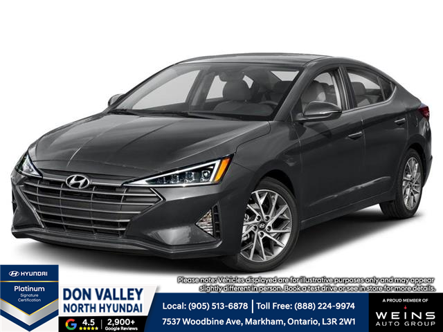 2020 Hyundai Elantra Ultimate (Stk: 16T2243A) in Markham - Image 1 of 9
