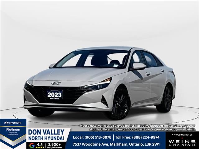 2023 Hyundai Elantra Preferred (Stk: 16105313A) in Markham - Image 1 of 13
