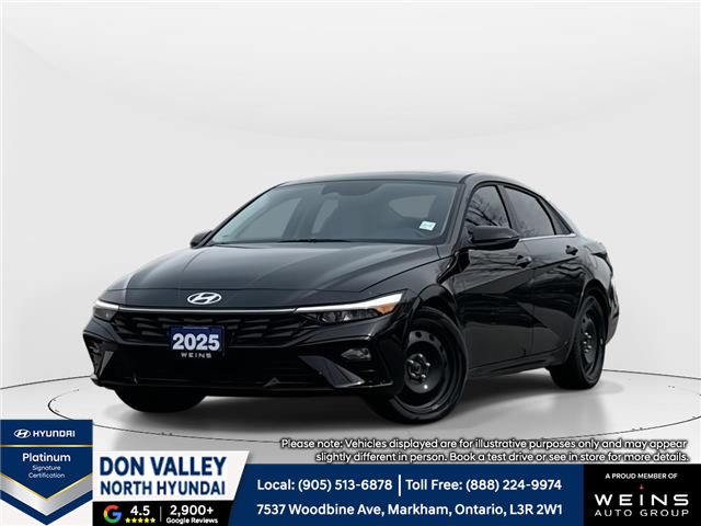 2025 Hyundai Elantra Luxury w/Two-Tone Interior (Stk: 16U101683) in Markham - Image 1 of 30