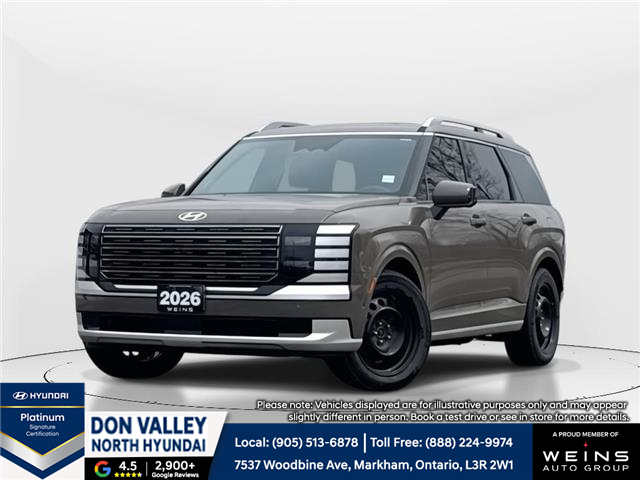 2026 Hyundai Palisade Ultimate Calligraphy (Stk: 16U101680) in Markham - Image 1 of 13