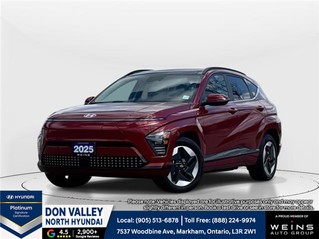 2025 Hyundai Kona Electric Preferred w/Ultimate Package (Stk: 16U101690) in Markham - Image 1 of 14