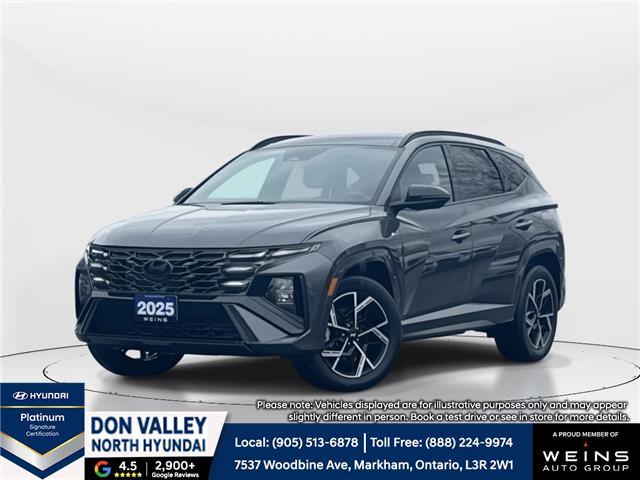 2025 Hyundai Tucson Hybrid N-Line (Stk: 16U101694) in Markham - Image 1 of 32