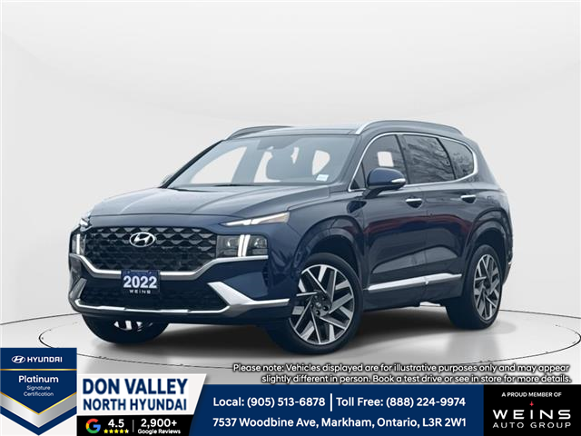 2022 Hyundai Santa Fe Ultimate Calligraphy (Stk: 16105431A) in Markham - Image 1 of 31