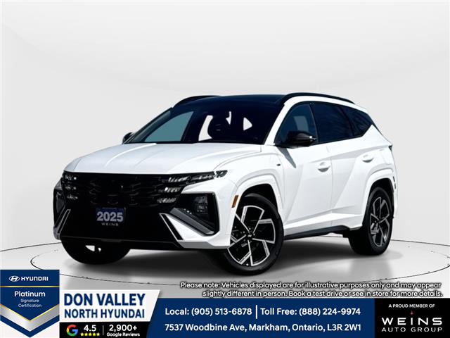 2025 Hyundai Tucson Hybrid N-Line (Stk: 16U101704) in Markham - Image 1 of 34