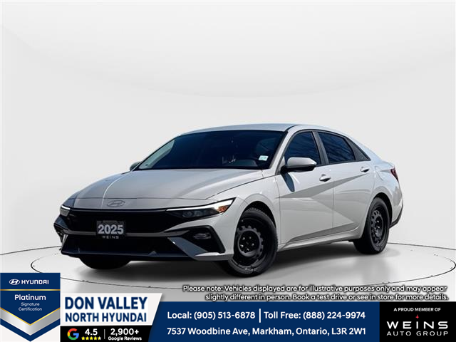 2025 Hyundai Elantra Preferred (Stk: 16U101717) in Markham - Image 1 of 14
