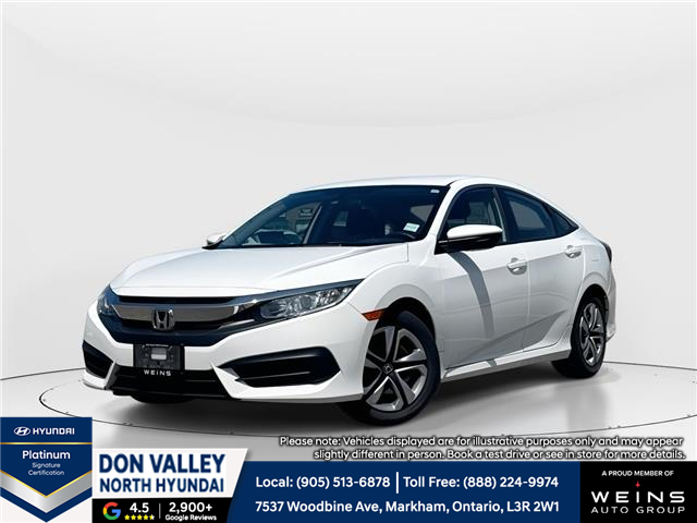 2017 Honda Civic LX (Stk: 16105409A) in Markham - Image 1 of 12