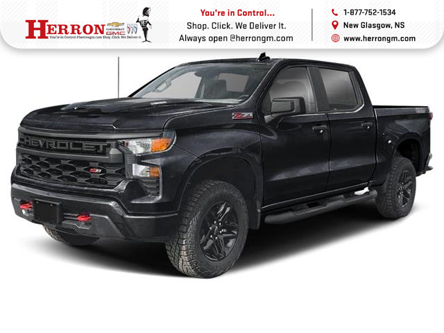 2025 Chevrolet Silverado 1500 Custom Trail Boss (Stk: 00670A) in New Glasgow - Image 1 of 2
