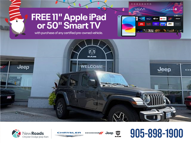 2025 Jeep Wrangler Sahara (Stk: W22828) in Newmarket - Image 1 of 12