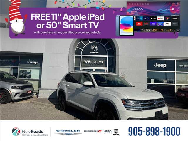 2018 Volkswagen Atlas 3.6 FSI Highline (Stk: 28170P) in Newmarket - Image 1 of 14