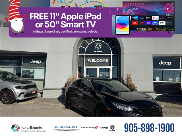 2018 Honda Civic Touring (Stk: 28196T) in Newmarket - Image 1 of 13